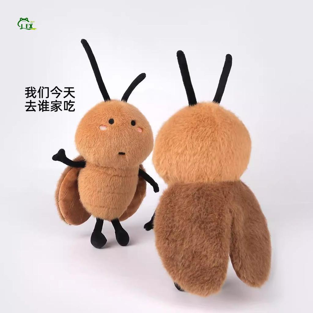 ของเล่นตุ๊กตาแมลงสาบน่ารัก-ของขวัญตุ๊กตาตลกสําหรับเด็ก