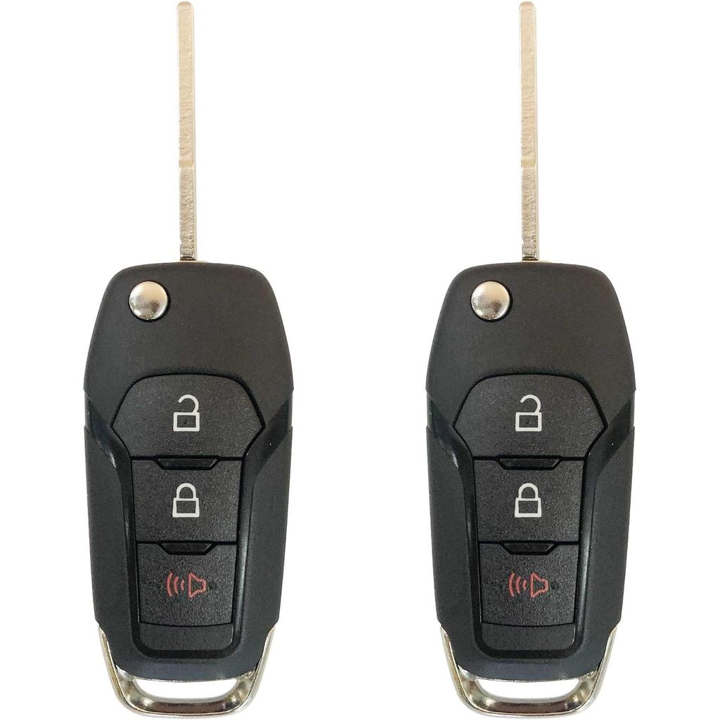 ทดแทนสําหรับ 2015 - 2019 Ford F-150 F-250 350 Keyless Remote Flip Key Fob 164-R8130 N5F-A08TAA;by AU