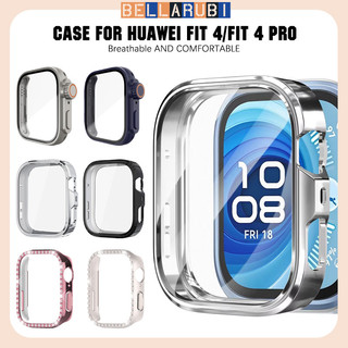 เพชร / TPU / กระจกนิรภัย PC กรณี for Smartwatch Huawei Watch Fit 4 / 4 Pro ป้องกันการโจมตี for Huawei Fit 4 Pro