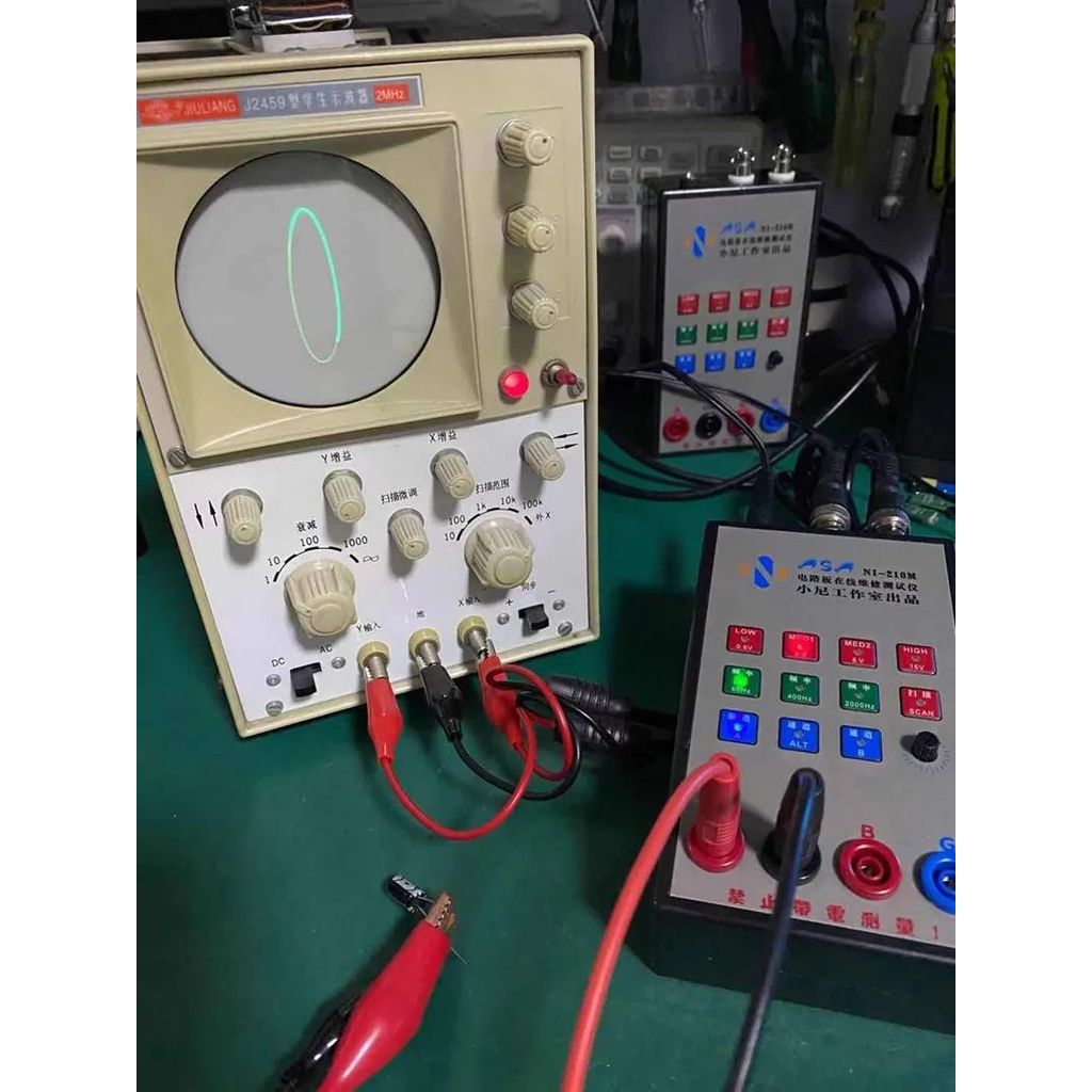 NI210G Handheld Professional Edition VI Curve Tester AB Dual Channel Display