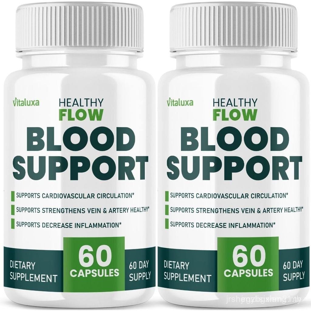 (2 แพ็ค) Healthy Flow Blood Support - HealthyFlow อาหารเสริมแคปซูลสําหรับ Neuropathy Balance Control