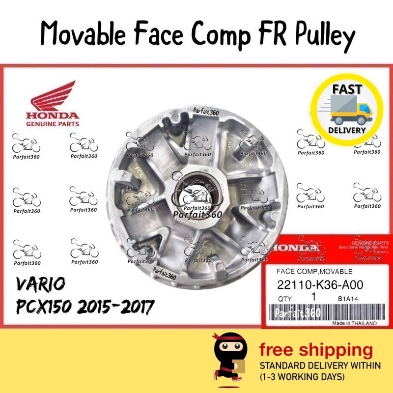 22110-K36-A00 VARIO150 / PCX150 2015-2017 Movable Face Comp Front Pulley HONDA