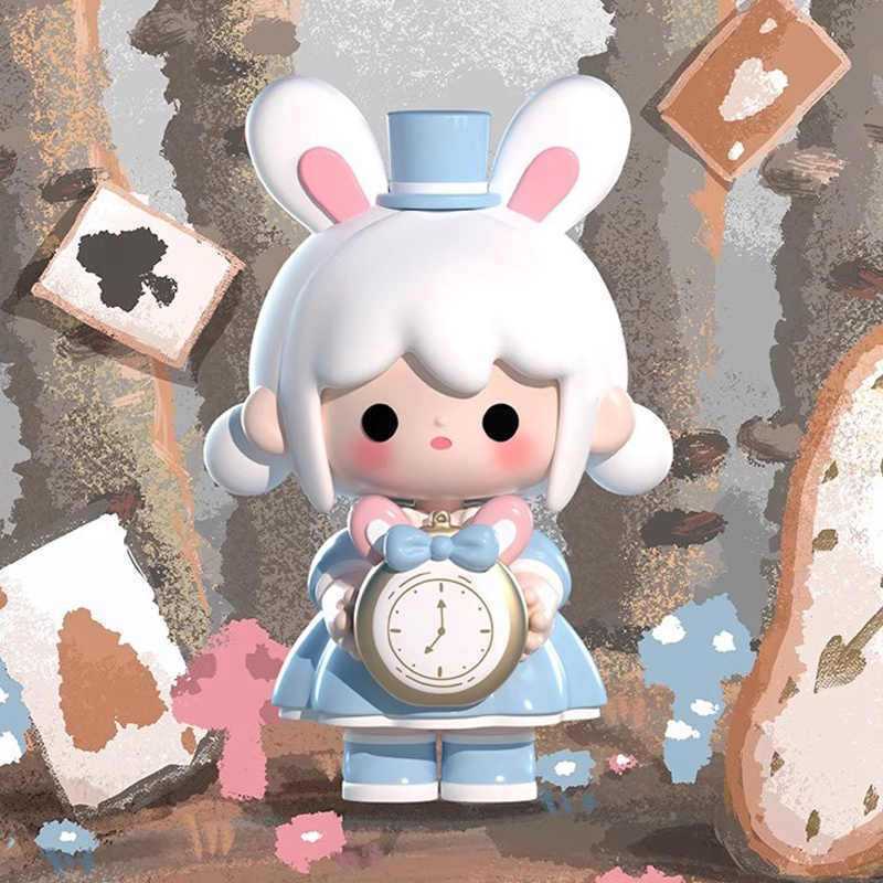 ของแท้ UUTOY UUTOY Wonderland Adventure mini Mystery Box ตุ๊กตาน่ารักรูปเดสก์ท็อปตกแต่งอินเทรนด์ Pla