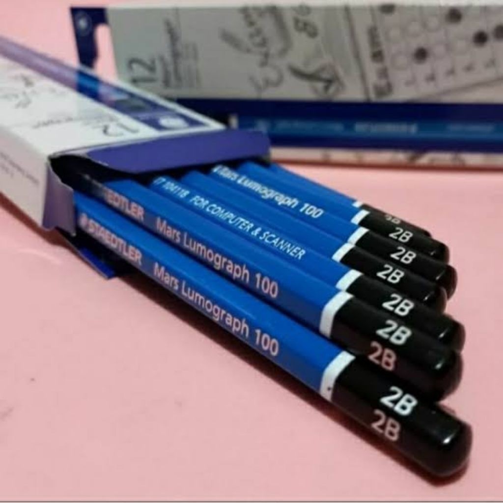 1 แพ็ค STAEDLER 2B คอมพิวเตอร์ EXAM PENCIL (12 ชิ้น)