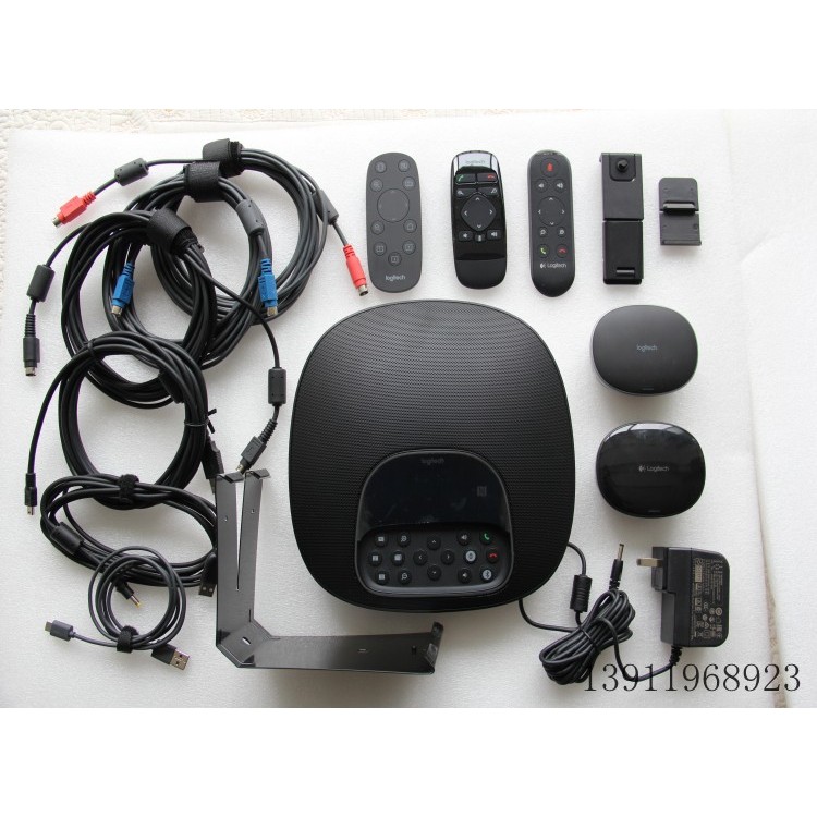 Logitech cc3000e/cc3500e อุปกรณ์เสริมสําหรับกล้องรีโมทคอนโทรลการเชื่อมต่อฮับวงเล็บสายเคเบิลข้อมูล
