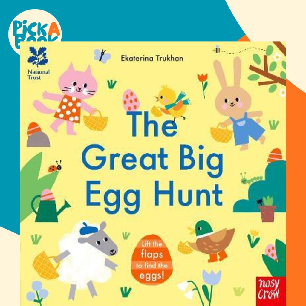 - National Trust: The Great Big Egg Hunt โดย Ekatrina Trukan (ฉบับสหราชอาณาจักรปกอ่อน)