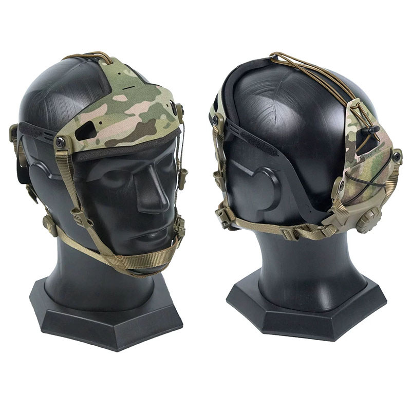 DMgear กรอบกล้องแอคชั่นแคมสำหรับหมวกกันน็อค Skull Breaker ติดตั้งง่าย และมองเห็นได้ในกลางคืน