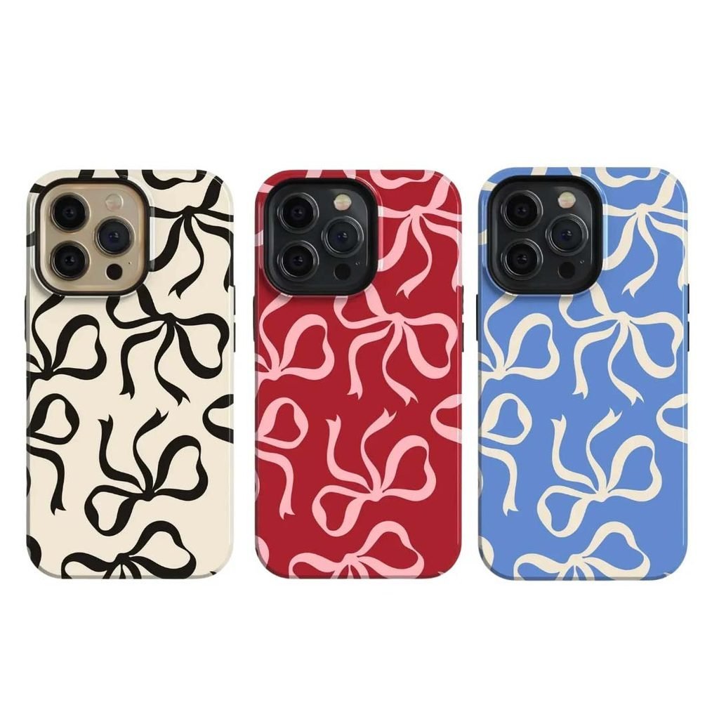 เคสโทรศัพท์โทรศัพท์ เหมาะสําหรับ iPhone Bow เหมาะสําหรับ iPhone17pro/16/15plus14 Two-in-One 13/12/11