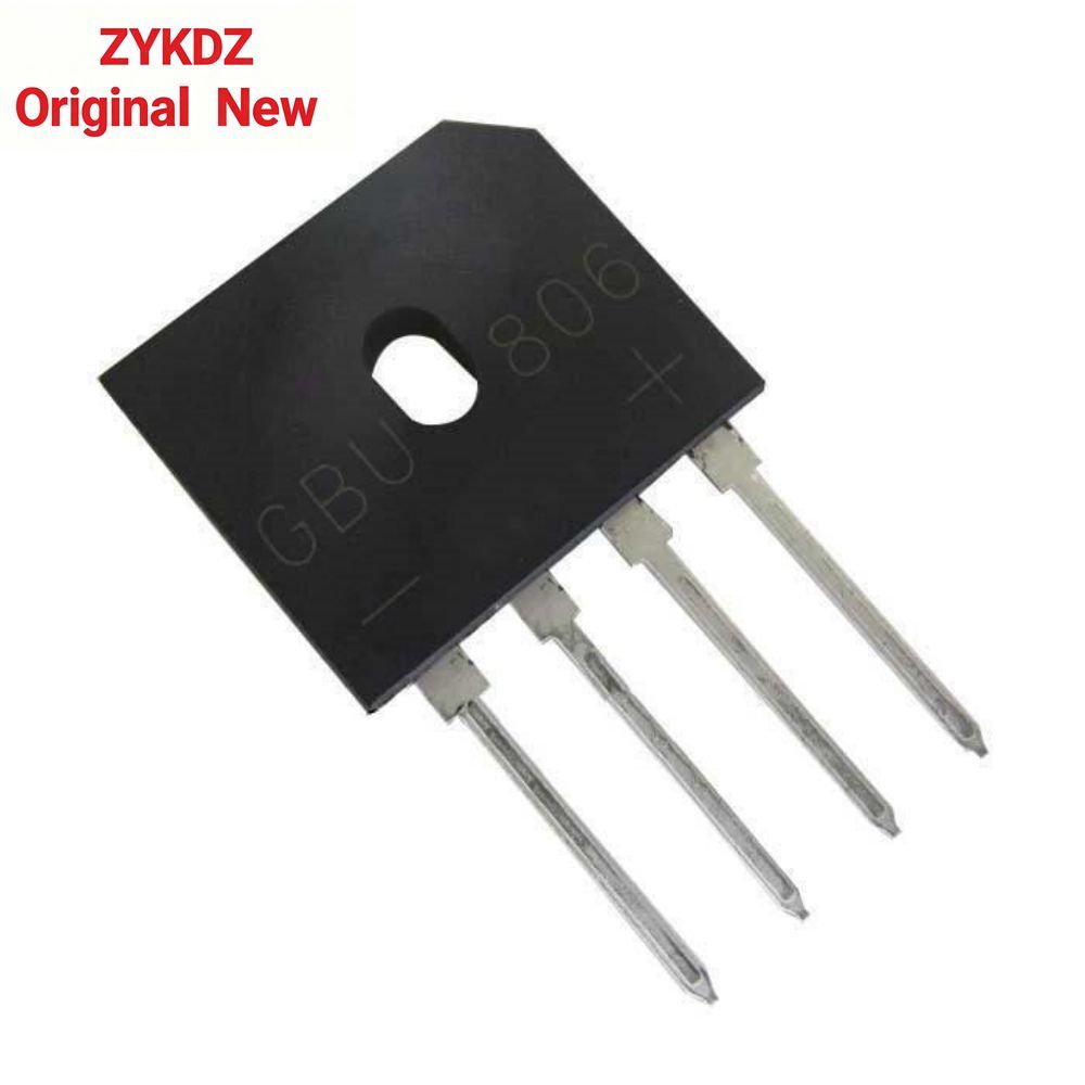 15 ชิ้น/ล็อต GBU806 GBU808 GBU810 GBU1006 GBU1008 GBU1010 ยี่ห้อ-ใหม่ Rectifier สะพาน