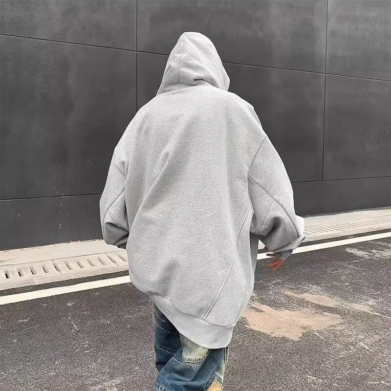 360 องศาไม่มีมุมตายสินค้าที่ดี Heavy Industry Club Fear i คนคอสูงเสื้อกันหนาวผู้ชาย Ruffian หล่อหนา 