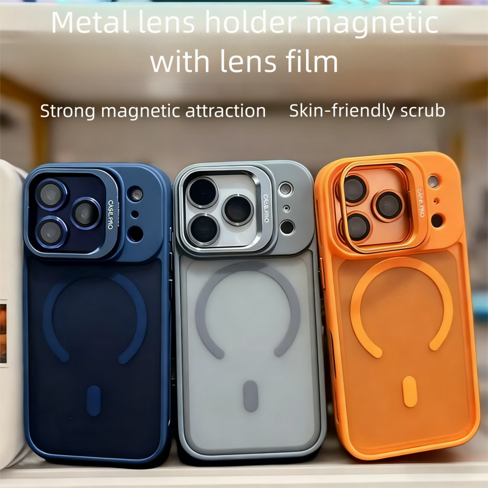 Heat Dissipation Strong Magnetic การป้องกันกล้องเคสโทรศัพท์สําหรับiPhone 17 16 15 14 13 12 Pro Max