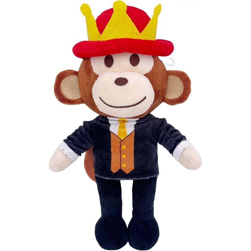 Steal Jandel Monkey Decorative Brainrot Plush Pillow,-