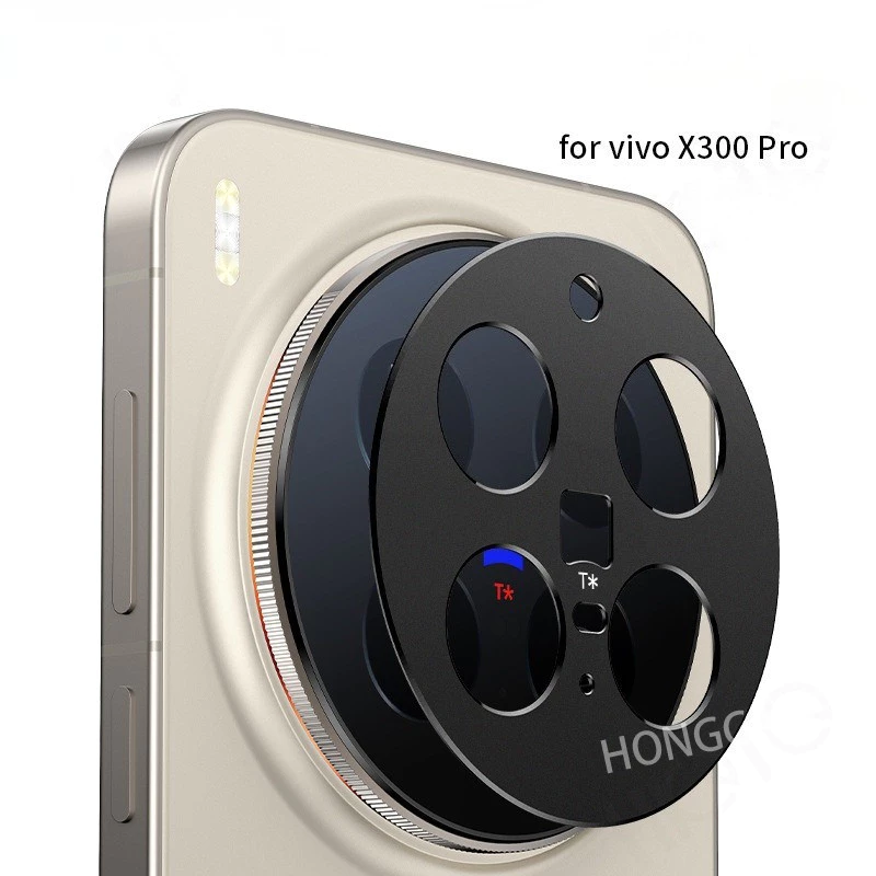 3 ชิ้นกล้องฟิล์มสําหรับ Vivo X300 X300S X300Ultra X300Pro S Pro Ultra 4G 5G 2026 3D Curverd สีดําเต็มรูปแบบป้องกัน HD เลนส์ Protector กลับกระจกนิรภัย