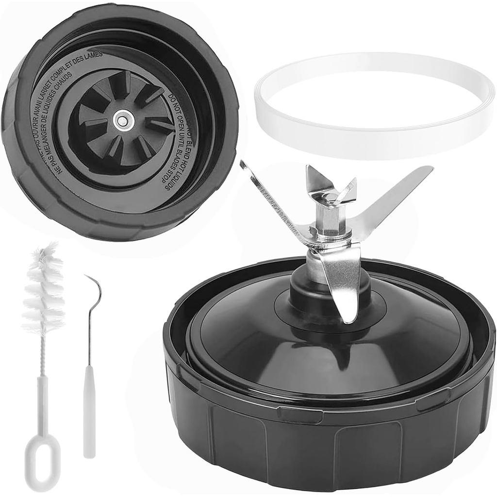 7 Fins เครื่องปั่นใบมีดใช้งานร่วมกับ Ninja BN401 BN751 BN801 BL480-30, Ninja Blender อะไหล่สําหรับ A