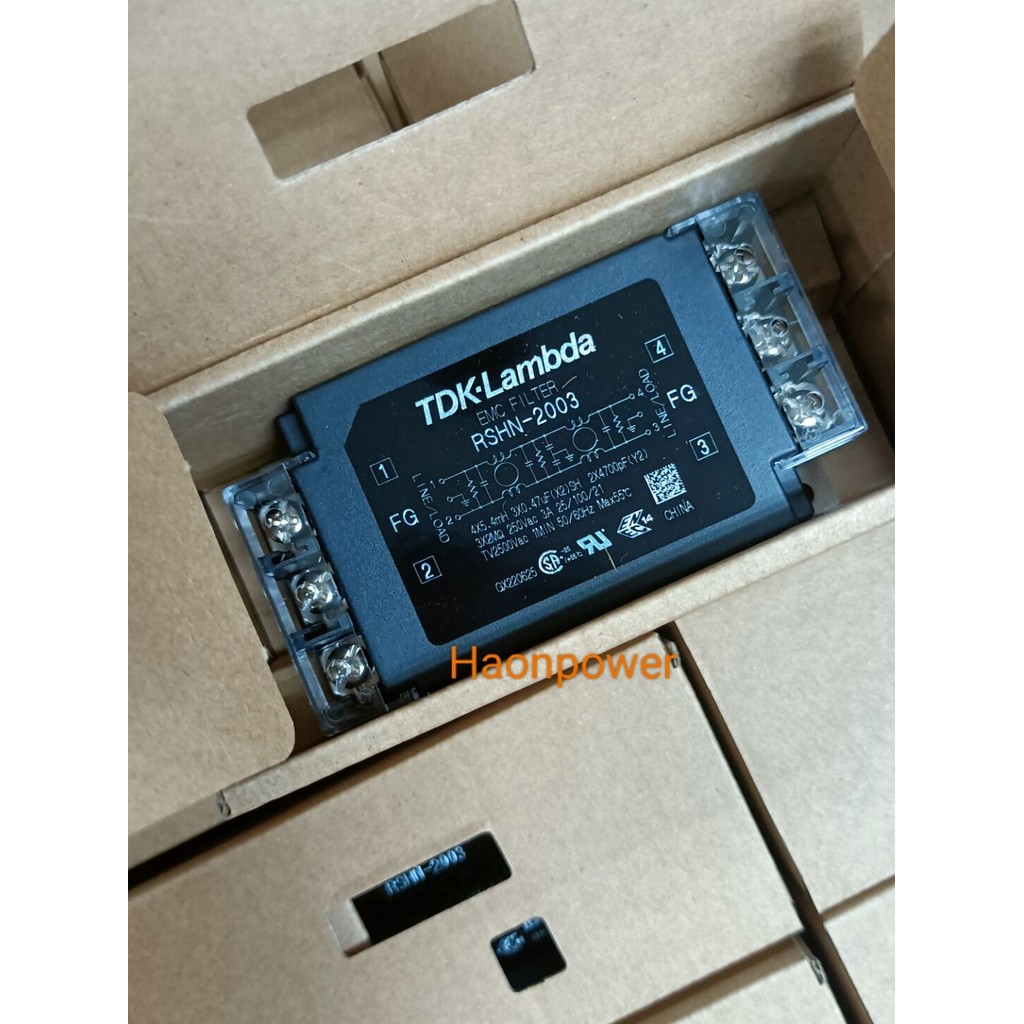 RSHN-2003 TDK-LAMBDA Power Filter 3A พร้อมส่ง!