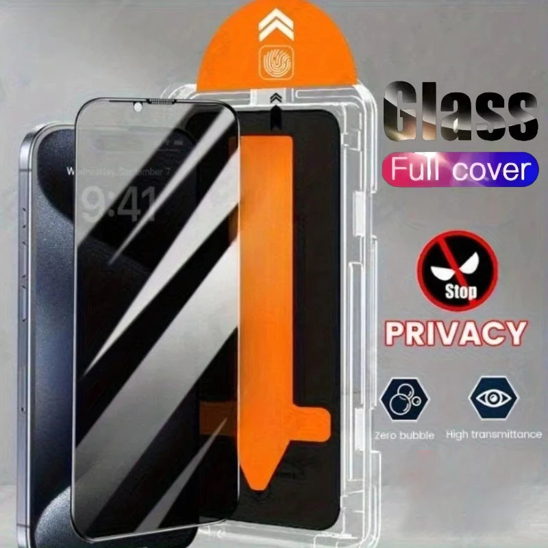 Anti Spy ฟิล์มกันรอย For iPhone 11 13 17 16 Pro Max 14 15 Air 12 Mini 7 8 Plus XR XS X 17promax 16promax ฟิล์มกระจก