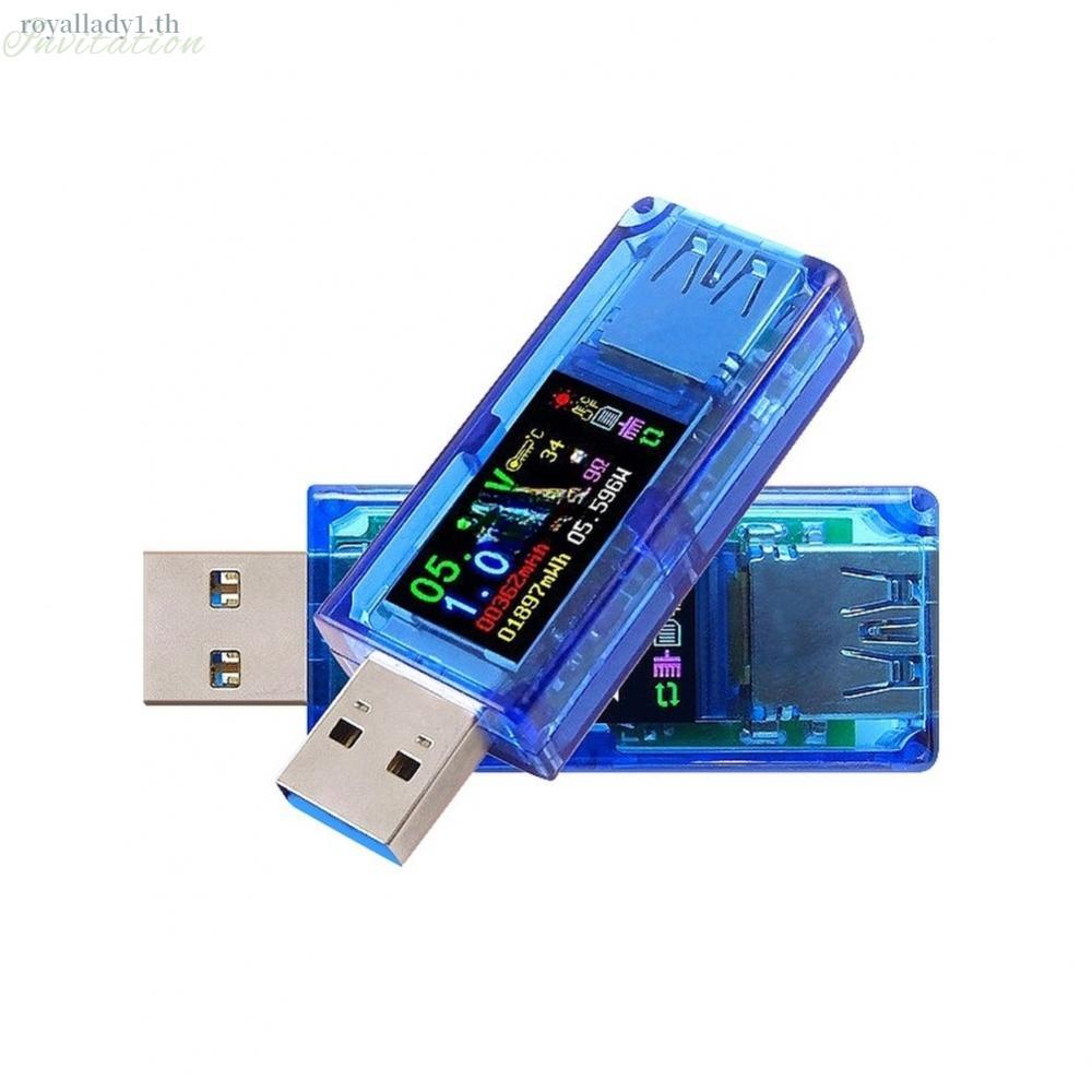 Color Screen USB Tester Voltage Current Power Energy Meter Battery Capacity