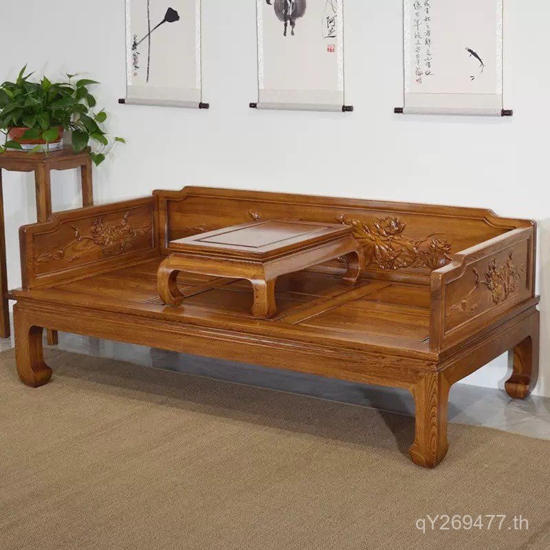 โรงแรมเก่า Elm เก่า Elm ใหม่สไตล์จีน Arhat เตียงเตียงเดี่ยว Arhat เตียงห้องนั่งเล่น Arhat ในครัวเรือ