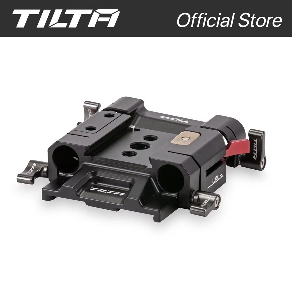 TILTA TABSP515B 15mm LWS Baseplate Type V Black for Tiltaing for Canon C70 Camera Cage MAVO Edge 6K/