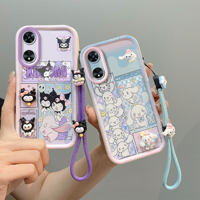 เคส Oppo A2X 5G/A78 5G/A58 5G Handmade 3Dตุ๊กตาเคสโทรศัพท์XXTYGZ3