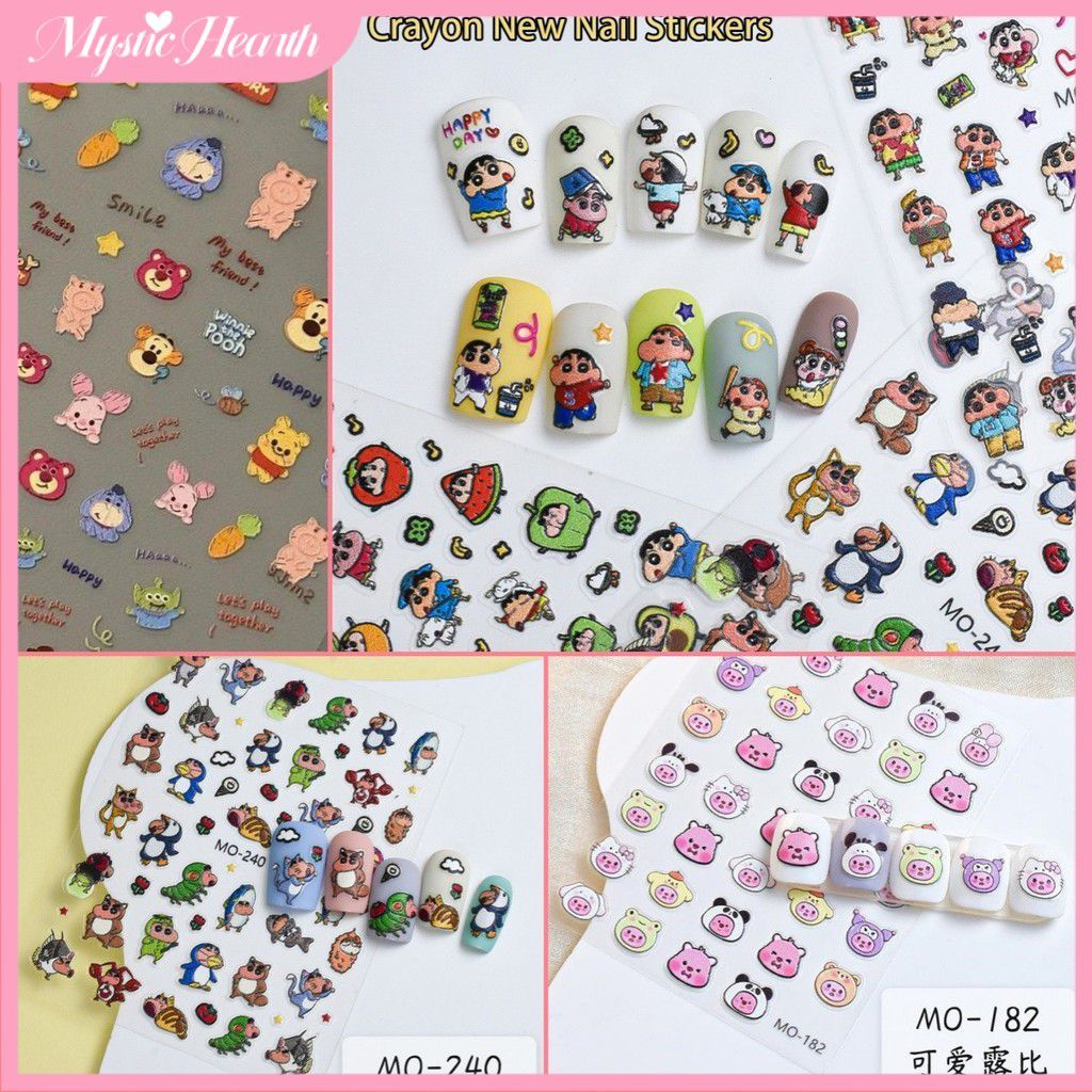 【COD】สติ๊กเกอร์ติดเล็บ สติ๊กเกอร์น่ารัก Toy Story ปากกาลิปสติก DIY สติ๊กเกอร์อัลบั้มรูปมือ สติกเกอร์ตกแต่งโทรศัพท์มือถือ 【MysticHearth】