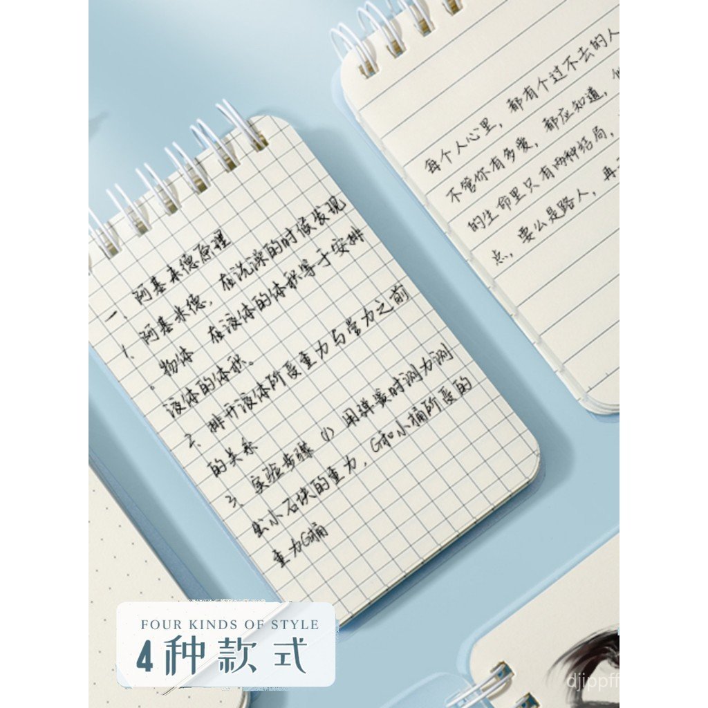 หน้าแรกการบ้าน A7 Pocket Note แบบพกพานักเรียน Mini Word Book Coil โน้ตบุ๊คขนาดเล็กสมุดบันทึก UH1E