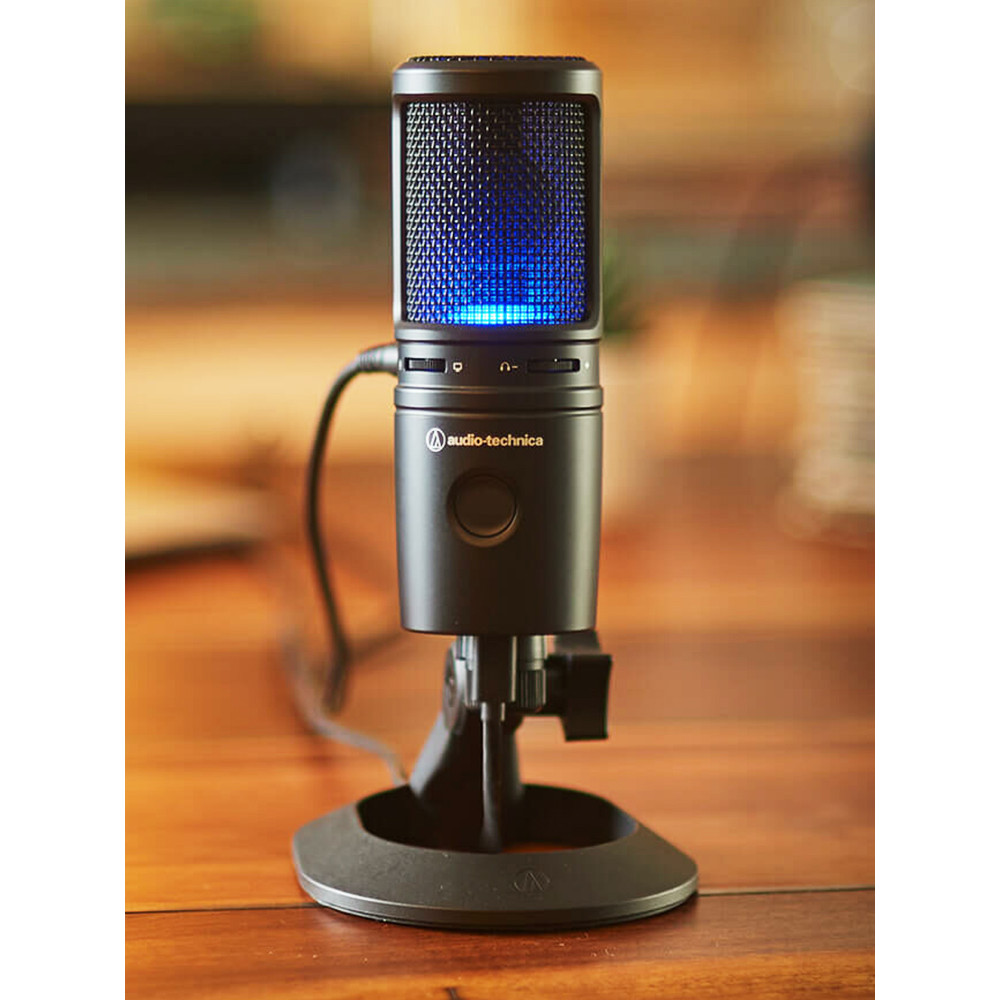 Audio-Technica AT2020USB-X โทรศัพท์มือถือคอมพิวเตอร์ K เพลง Live Anchor การบันทึก Audiobook นวนิยายค