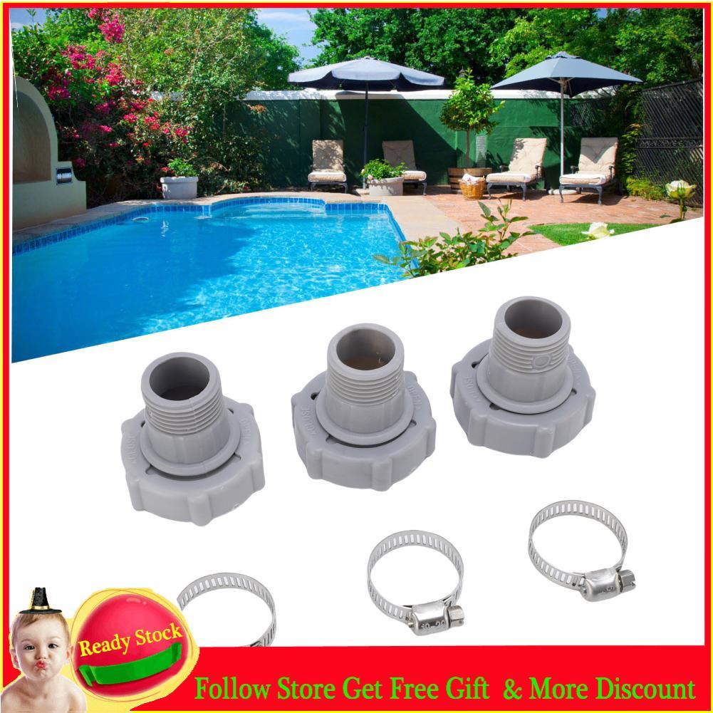 Punkstyle Punkstyle SPYMINNPOO สระว่ายน้ำท่อระบายน้ำอะแดปเตอร์ระบายน้ำปั๊มกรองสำหรับท่อน้ำ 1.5 นิ้ว 