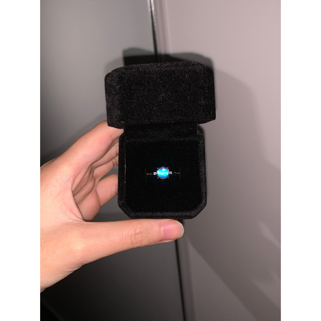 สร้อยคอผีเสื้อสีน้ําเงิน EOC Morpho menelaus – จี้ Dainty Aesthetic ของขวัญหรูหรา ความงามในความเป็นธ