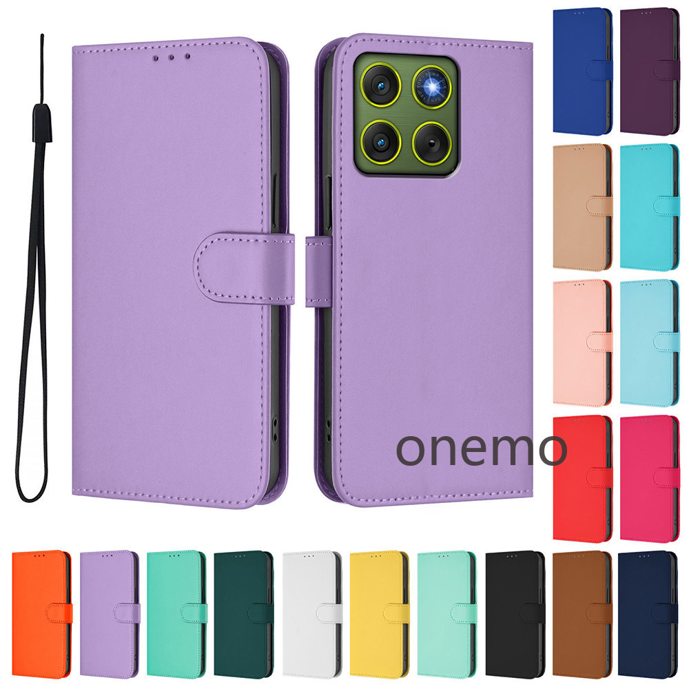 สําหรับ Motorola G06 กรณีหนังสําหรับ Coque Moto G05 G15 ป้องกันแม่เหล็กกระเป๋าสตางค์ฝาครอบโทรศัพท์ผู