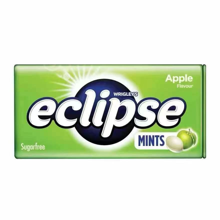 ฮ่องกงนําเข้า Eclipse Eclipse Mint Candy รสชาติต่างๆ 34g ยาอมคอหมากฝรั่งลมหายใจสดชื่น 11.4