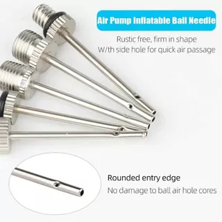 FOREVER 5/20/30 ชิ้นปั๊ม Pin, หัวฉีด Multi-Function Air ปั๊ม Inflatable Ball เข็ม, Protable พร้อม Hole Adaptors Air เข็มสําหรับ 4 ซม.ฟุตบอลบาสเกตบอลฟุตบอลวอลเลย์บอล