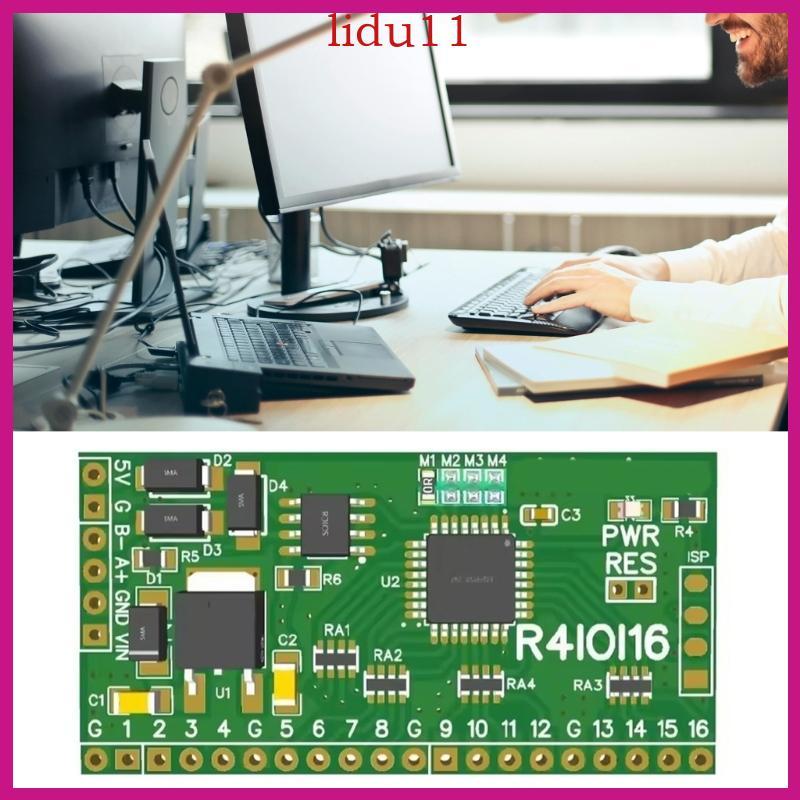 LID 16CH 5 IN 1 Modbus Rtu ดิจิตอล IO โมดูล RS485 NPN DI-DO Pin Cores Board