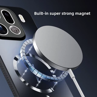 YYN สําหรับ OPPO Find X9 Pro FindX9 ปลอกพร้อมฟิล์มเลนส์ การกระจายความร้อน แฟลช แม่เหล็กดูด เคสโทรศัพท์กันกระแทก เคสแข็ง