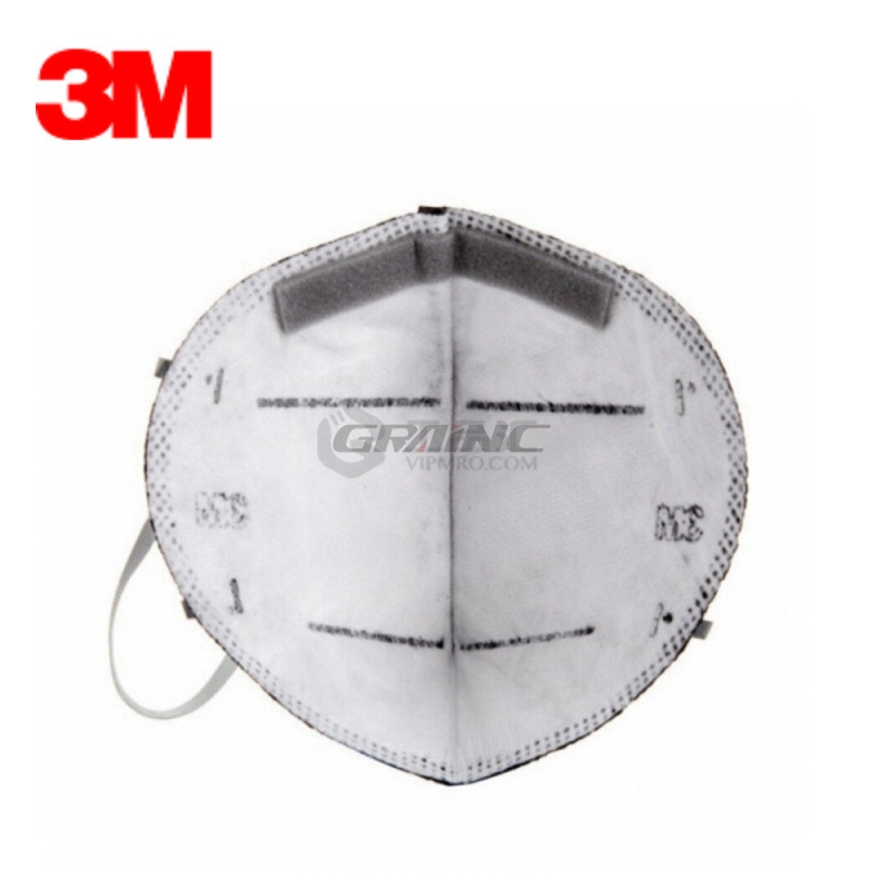หน้ากาก 3M รุ่น 9542 N95 ป้องกันฟอร์มาลดีไฮด์ คาร์บอนกัมมันต์ ฝุ่น ควันบุหรี่ สเปรย์สี และยาฆ่าแมลง