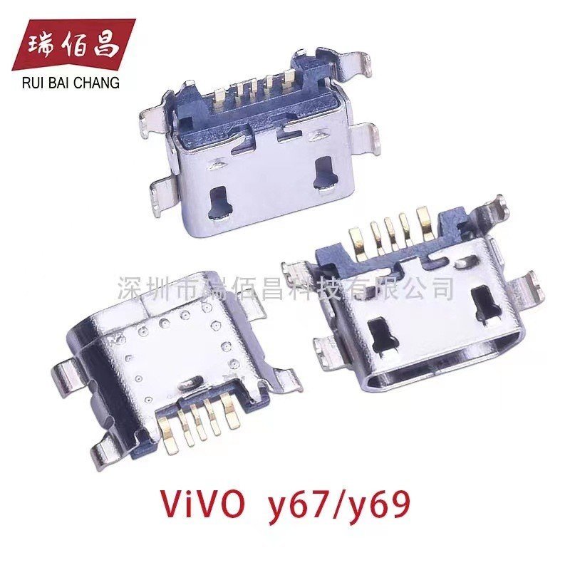 เหมาะสําหรับ VIVO X30pro/NEX3/IQOO5/IQOO3/S6/S7/Y73S/Z6 ปลั๊กหางพอร์ตชาร์จเดียว