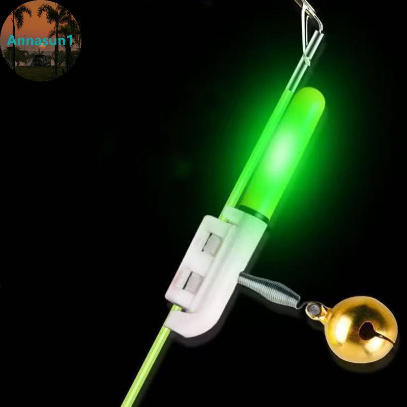 Annasun กันน้ํา Rod Luminous Stick Light LED ที่ถอดออกได้ และลอยได้ ใช้งานตอนกลางคืนและกลางวัน เพื่อการตกปลาอย่างมีประสิทธิภาพ