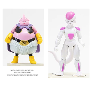 Dragon Ball อะนิเมะ Action Figure, Son Goku Son Gohan Vegeta Frieza Cell Piccolo Majin Buu Super Saiyan ตัวเลข, Multi-Jointed Shapeshift สะสมประกอบของเล่น