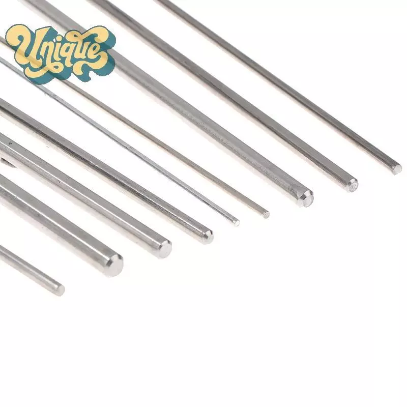 (ไม่ซ้ํา) เส้นผ่านศูนย์กลาง 2/3/4 มม./5 มม./6 มม.RC เพลาสแตนเลสบาร์ Rod Linear Rail เพลากลม