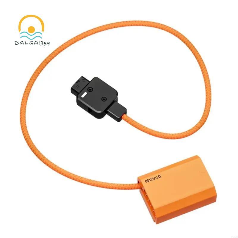 Dangai359DT-FZ100 Dummy แบตเตอรี่ DC Coupler อุปกรณ์เสริมสายลวด D-Tap to NP-FZ100 A7 IV/A7R V/A7R IV