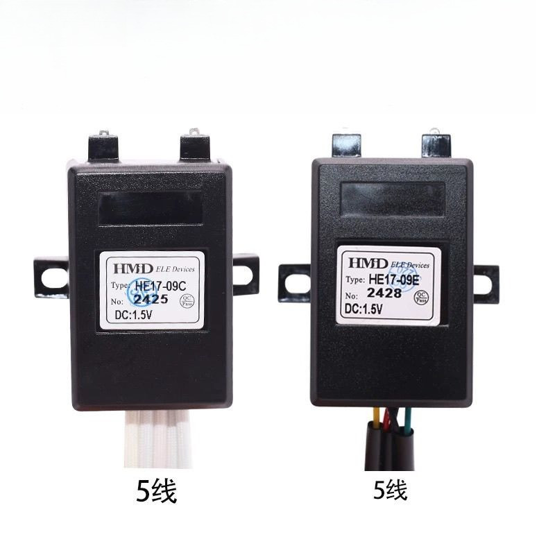 Pulse Igniter HE17-09C for Haier Gas Stove Q601/Q630/Q531 - 1.5V Plug-in Type Replacement Part