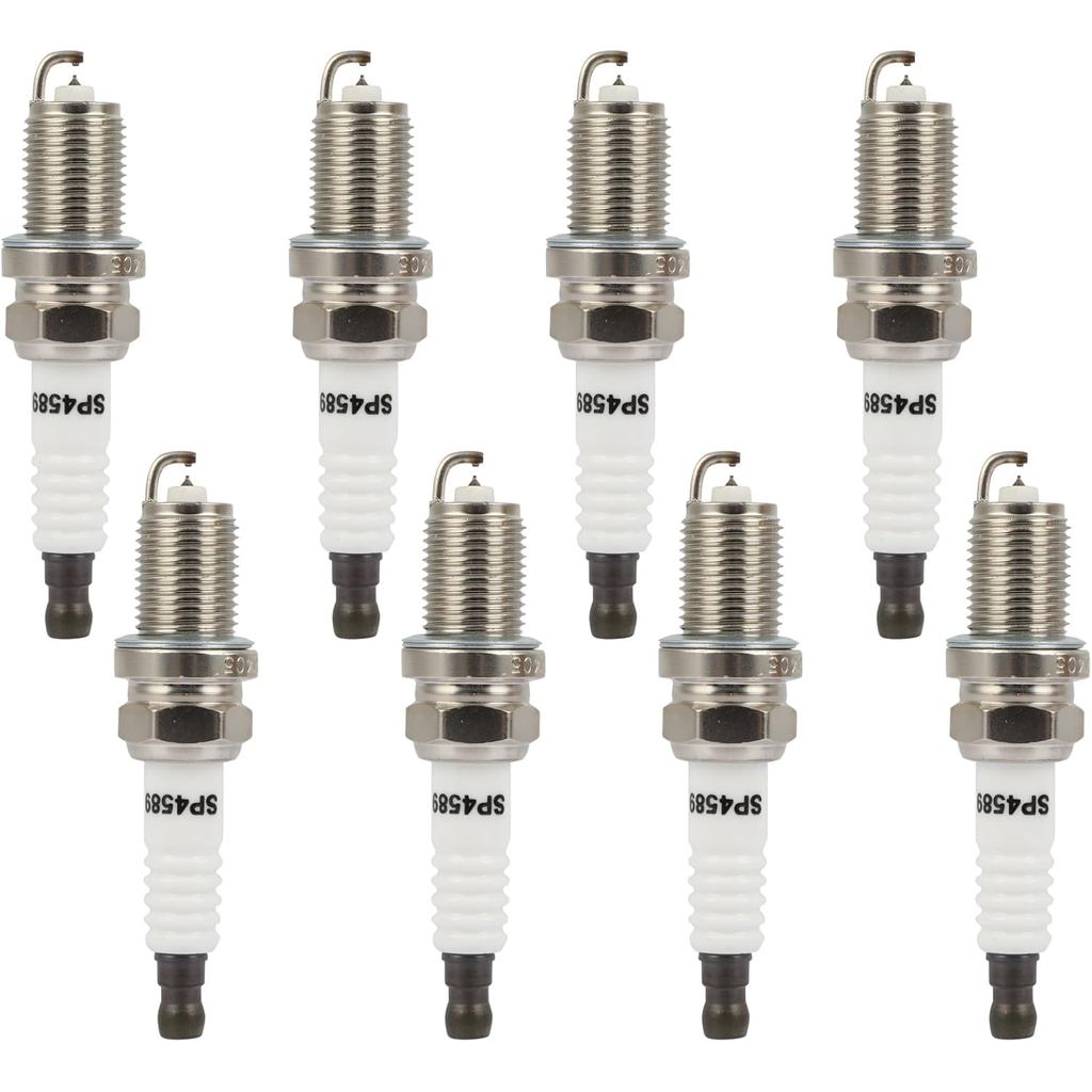 ECCPP Platinum Iridium Spark Plugs 4589 สําหรับ Toyota Tundra/Sequoia 2005-2009,4Runner 2003-2009,La