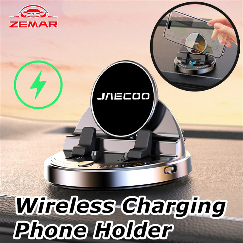 Jaecoo J7 ไร้สายชาร์จผู้ถือโทรศัพท์คอนโซลกลางนําทางเฉพาะผู้ถือโทรศัพท์มือถือสําหรับ JAECOO J7 J8 J6 