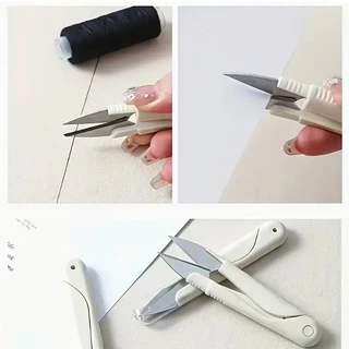 กรรไกร กรรไกรตัดขี้ด้าย มีปลอกสวม ใส่ กรรไกรตัดขี้ด้าย DIY ใส ในงานตัดเย็บต่างๆ