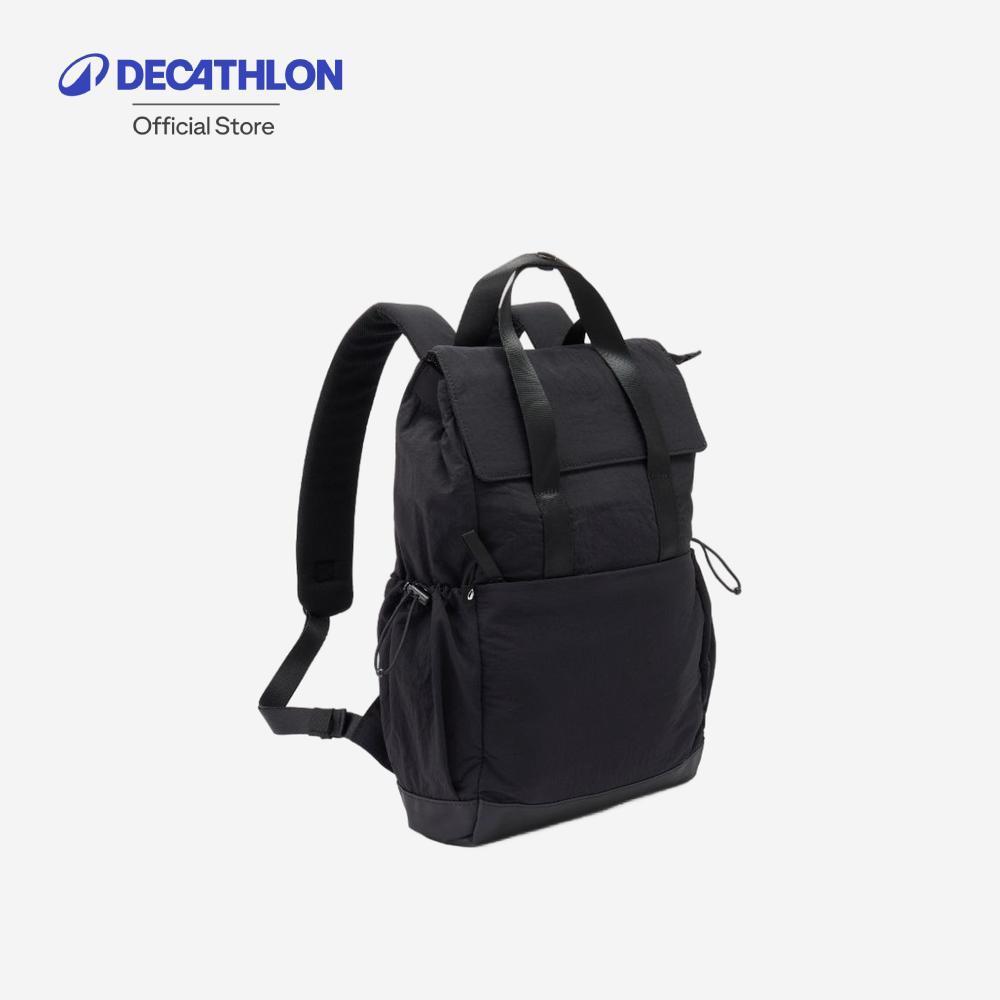 Decathlon Small 10L Backpack With Laptop Compartment เป้สะพายหลังขนาดเล็กความจุ 10 ลิตร พร้อมช่องใส่แล็ปท็อป - Black