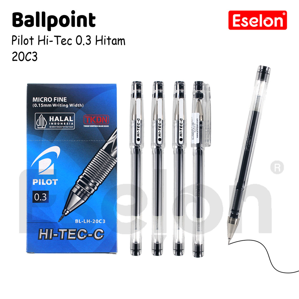 ปากกา Pilot Hi-tech 0.3 ของแท้ 1 ชิ้น / 1 Pilot Hi-Tech