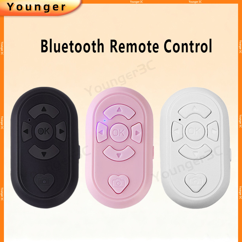 รีโมทคอนโทรลมือถือไร้สายบลูทูธยิง/การบันทึก/Fast Forward/Rewind/Page Flipping/รีโมทคอนโทรลไร้สายมัลต