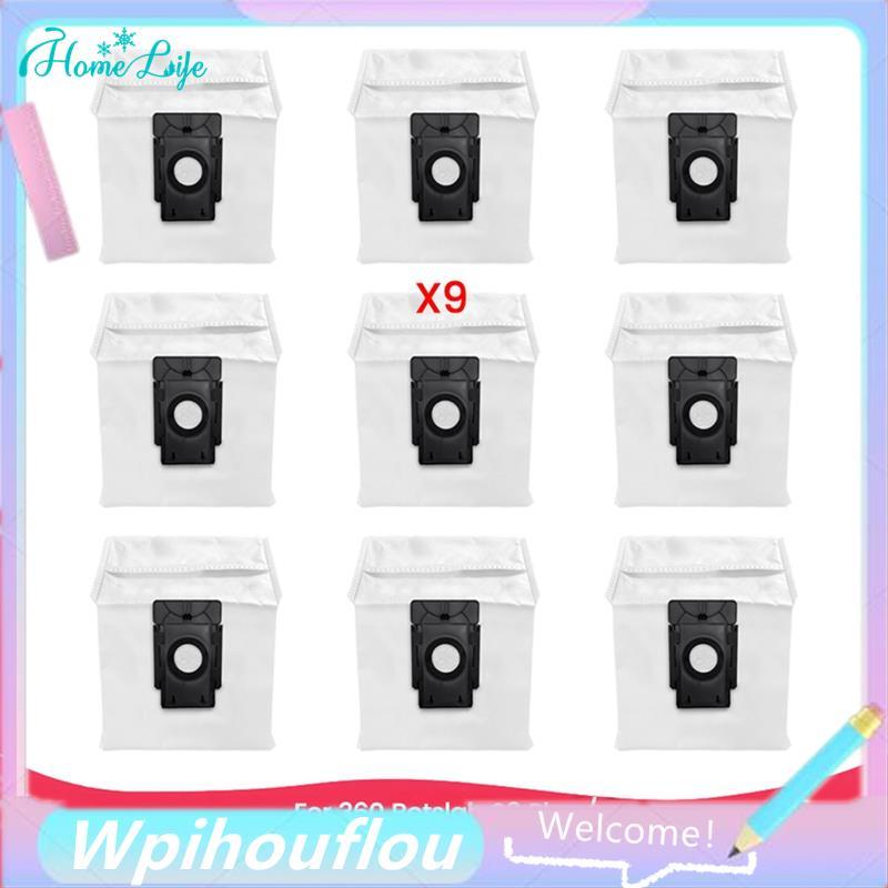 ถุงเก็บฝุ่นสําหรับ 360 Botslab S8 Plus / SWEEVA 6500 Verefa L11 Pro MiWhole M8 Lite / Choice R2/ R25