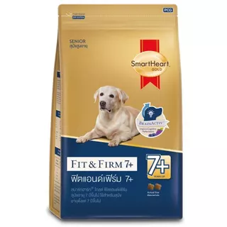 [จัดส่งจากคลัง] SMART HEART Gold Fit & Firm 7+ อาหารเม็ด สำหรับสุนัขโตอายุ 7 ปีขึ้นไป 3 kg [8850477870031]