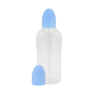 ขวดน้ำเกลือล้างจมูก ทรงใหม่! บรรจุ 250/350 ml บีบง่าย ฝามี3สี เลือกสีได้ by innotrend